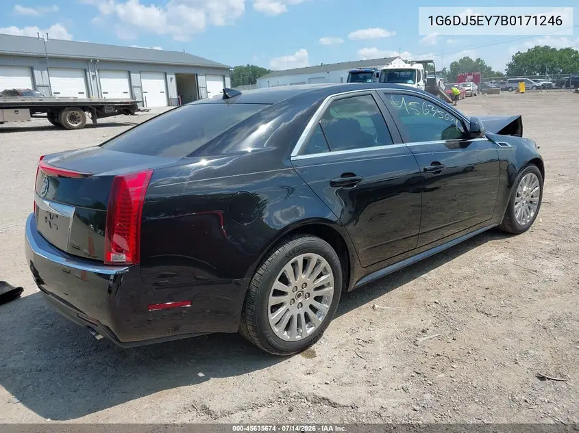 2011 Cadillac Cts Performance VIN: 1G6DJ5EY7B0171246 Lot: 45635674