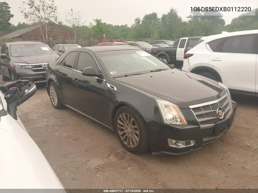 2011 Cadillac Cts Premium VIN: 1G6DS5EDXB0112220 Lot: 45637117