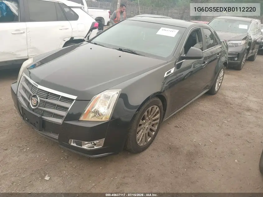 2011 Cadillac Cts Premium VIN: 1G6DS5EDXB0112220 Lot: 45637117