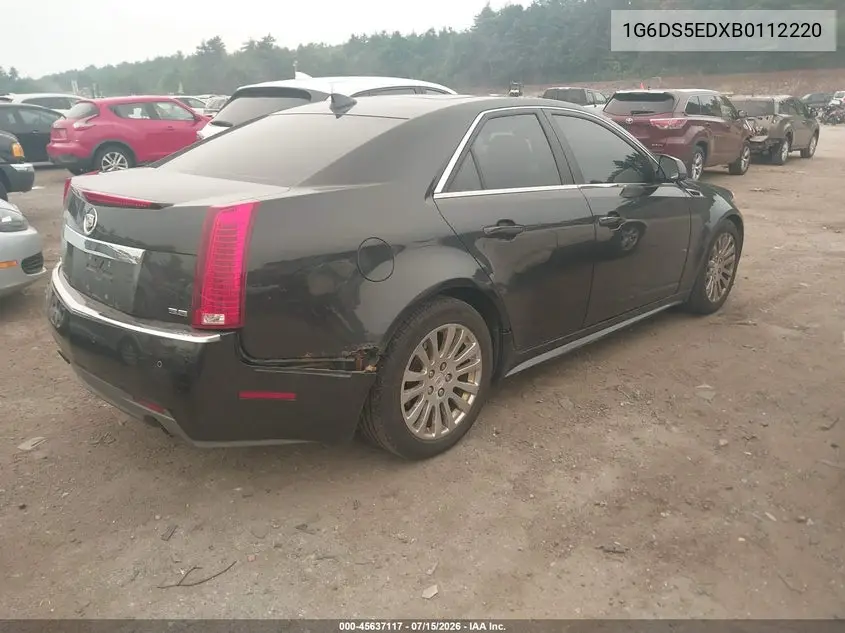 2011 Cadillac Cts Premium VIN: 1G6DS5EDXB0112220 Lot: 45637117