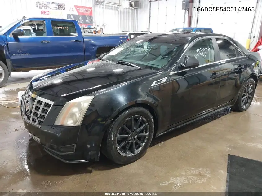 2012 Cadillac Cts Standard VIN: 1G6DC5E54C0142465 Lot: 45541909