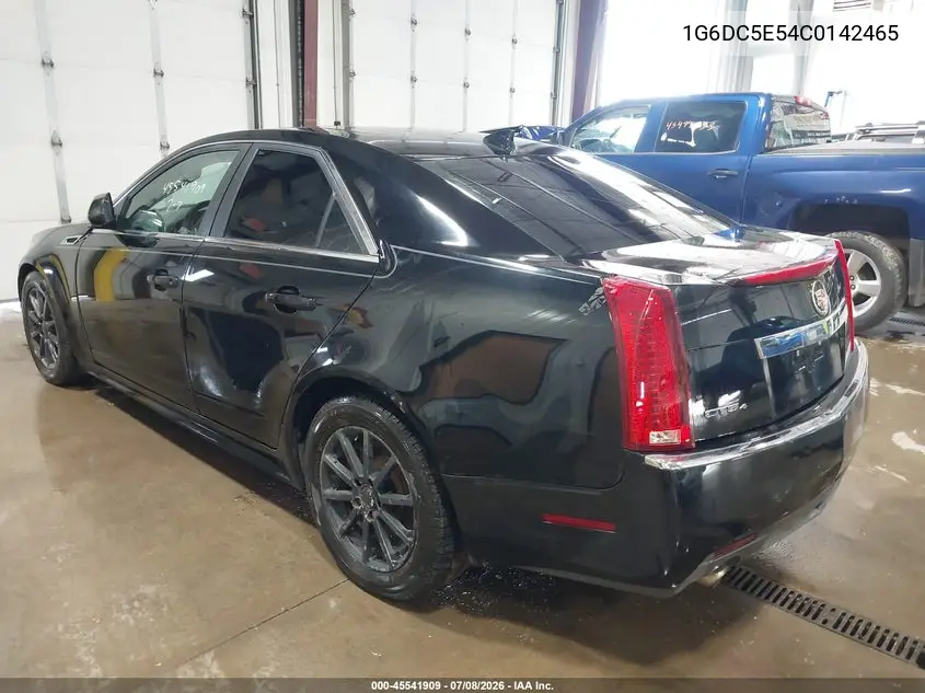 2012 Cadillac Cts Standard VIN: 1G6DC5E54C0142465 Lot: 45541909