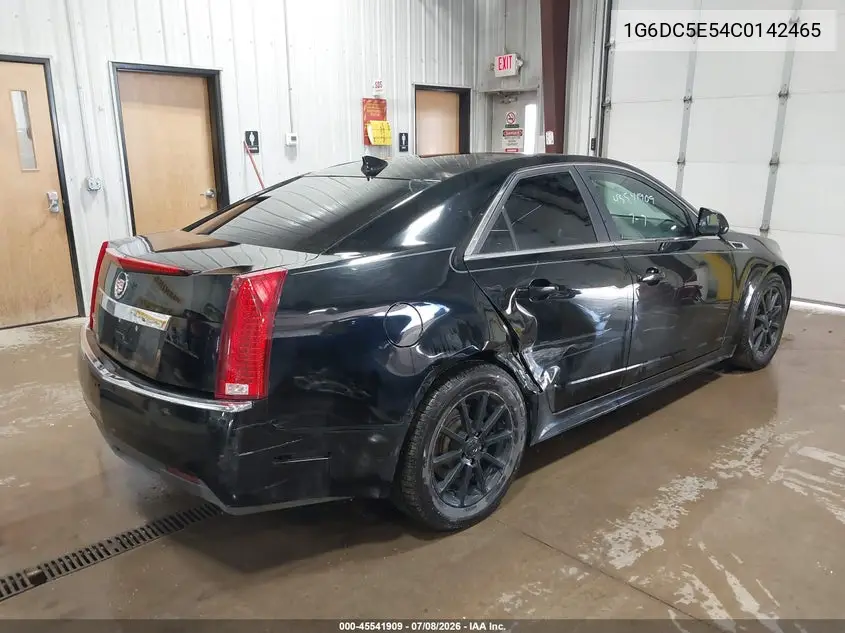 2012 Cadillac Cts Standard VIN: 1G6DC5E54C0142465 Lot: 45541909