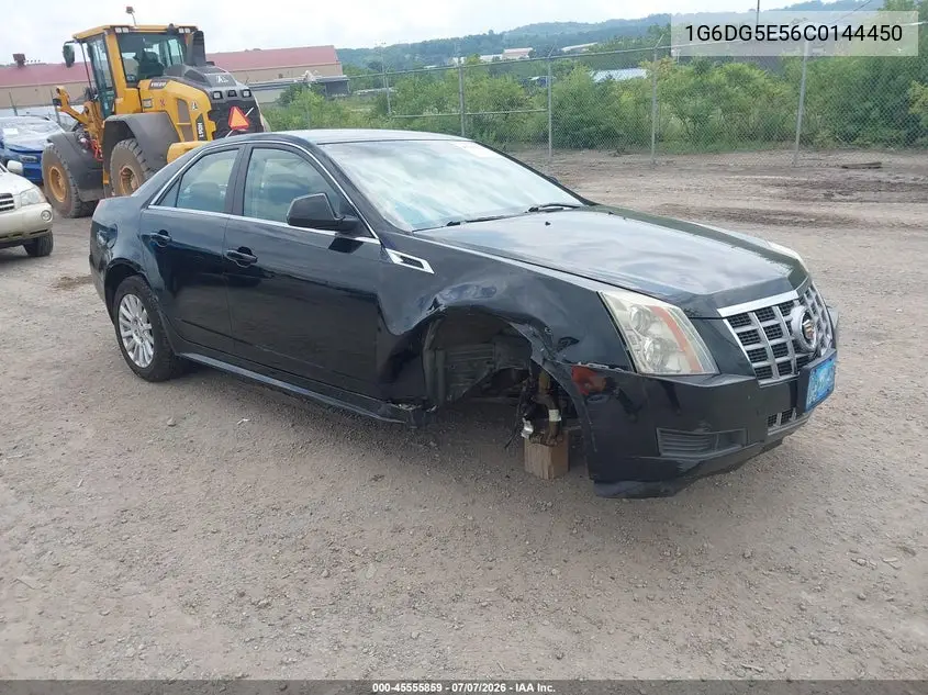2012 Cadillac Cts Luxury VIN: 1G6DG5E56C0144450 Lot: 45555859