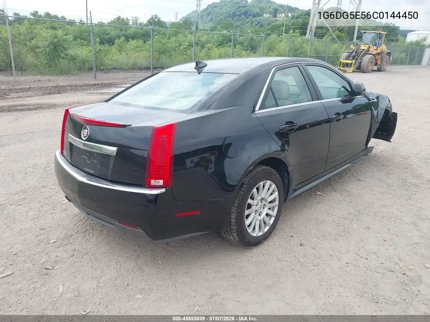 2012 Cadillac Cts Luxury VIN: 1G6DG5E56C0144450 Lot: 45555859