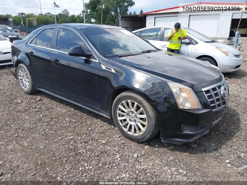 2012 Cadillac Cts Luxury VIN: 1G6DG5E59C0124306 Lot: 45590206