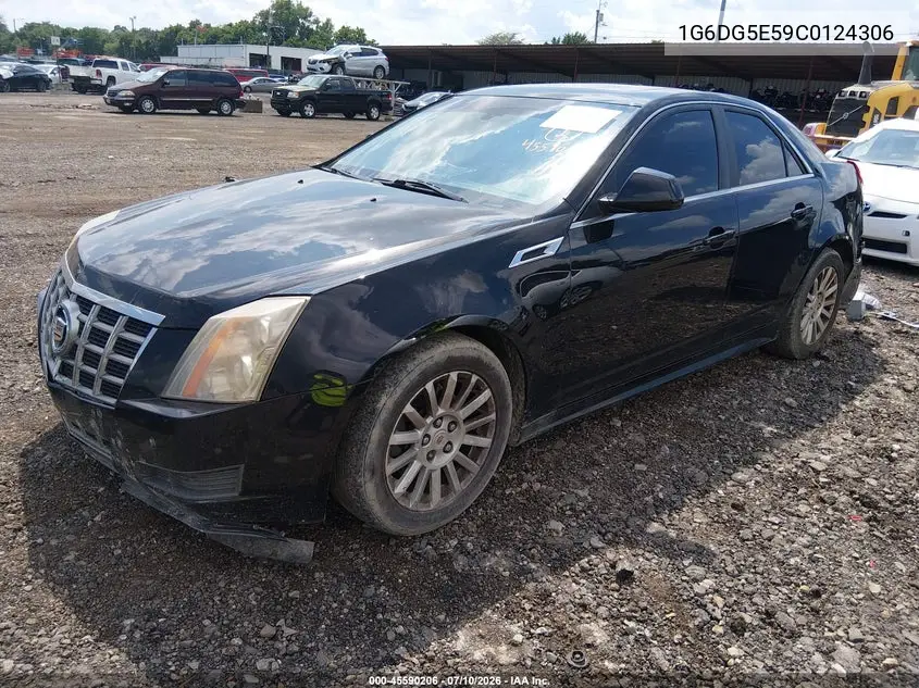 2012 Cadillac Cts Luxury VIN: 1G6DG5E59C0124306 Lot: 45590206