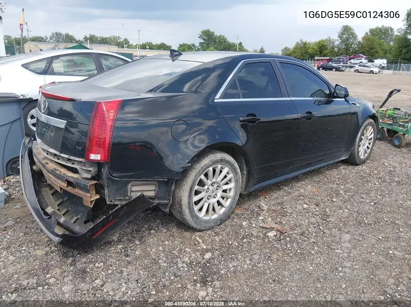 2012 Cadillac Cts Luxury VIN: 1G6DG5E59C0124306 Lot: 45590206