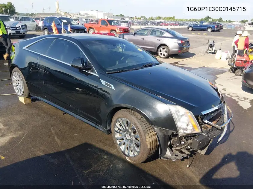 2012 Cadillac Cts Premium VIN: 1G6DP1E30C0145715 Lot: 45595773