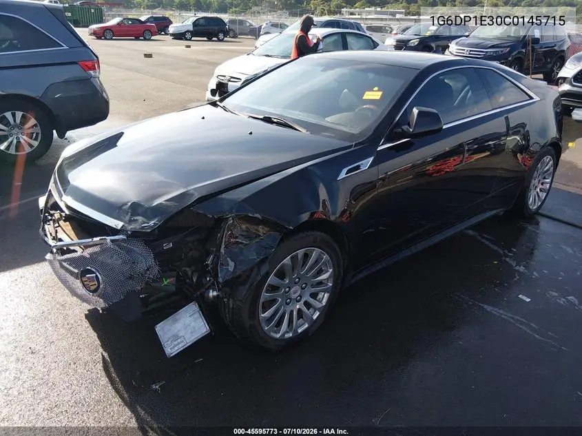2012 Cadillac Cts Premium VIN: 1G6DP1E30C0145715 Lot: 45595773