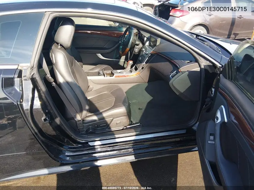 2012 Cadillac Cts Premium VIN: 1G6DP1E30C0145715 Lot: 45595773