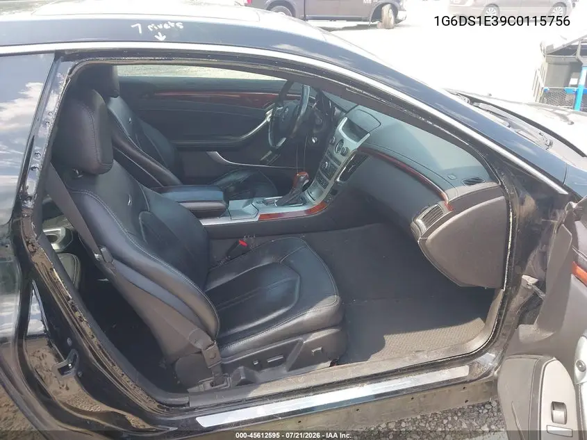 2012 Cadillac Cts Premium VIN: 1G6DS1E39C0115756 Lot: 45612595
