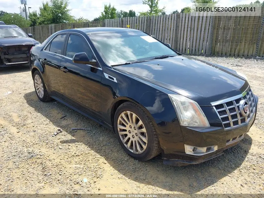 2012 Cadillac Cts Performance VIN: 1G6DL5E30C0124141 Lot: 45613984
