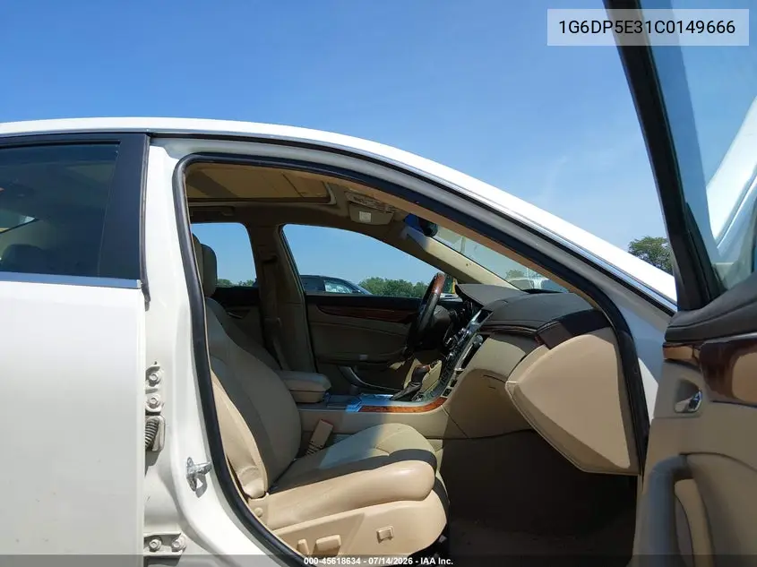 2012 Cadillac Cts Premium VIN: 1G6DP5E31C0149666 Lot: 45618634