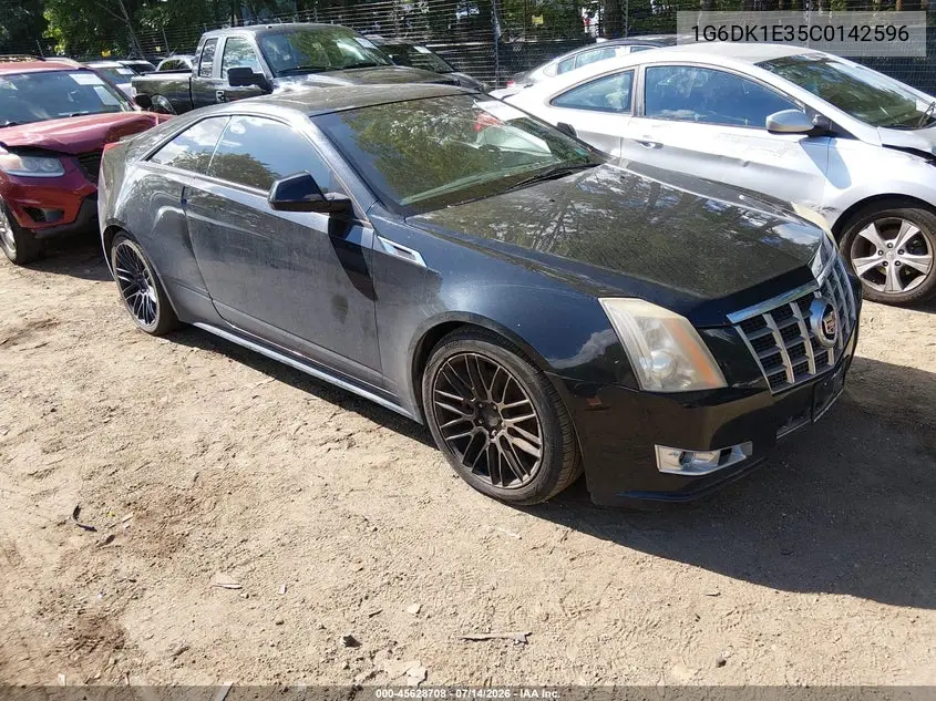 2012 Cadillac Cts Performance VIN: 1G6DK1E35C0142596 Lot: 45628708