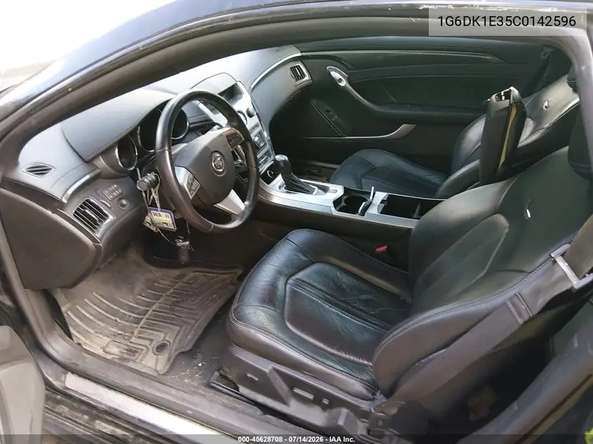 2012 Cadillac Cts Performance VIN: 1G6DK1E35C0142596 Lot: 45628708