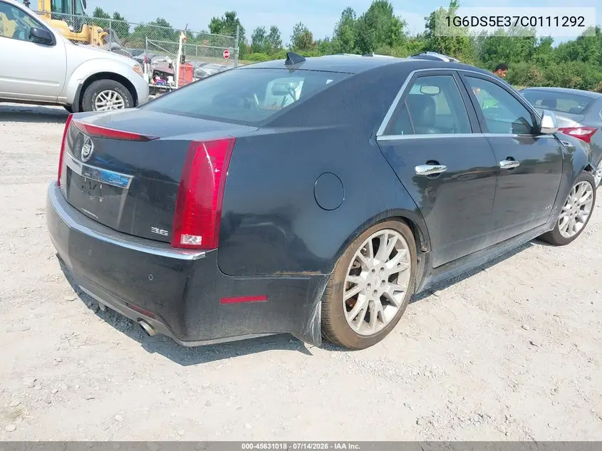 2012 Cadillac Cts Premium VIN: 1G6DS5E37C0111292 Lot: 45631018