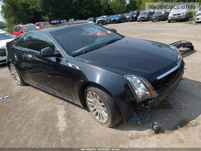 2012 Cadillac Cts Premium VIN: 1G6DS1E3XC0107133 Lot: 45662874