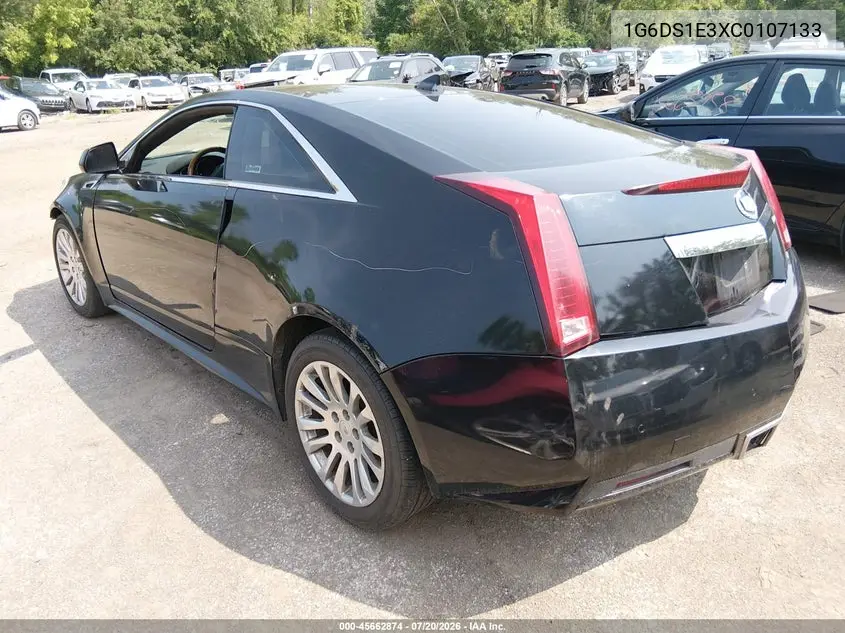 2012 Cadillac Cts Premium VIN: 1G6DS1E3XC0107133 Lot: 45662874