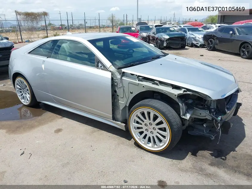 2012 Cadillac Cts Standard VIN: 1G6DA1E37C0105469 Lot: 45667182
