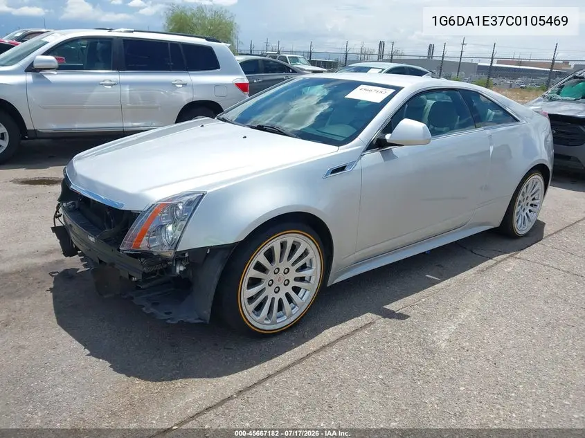 2012 Cadillac Cts Standard VIN: 1G6DA1E37C0105469 Lot: 45667182