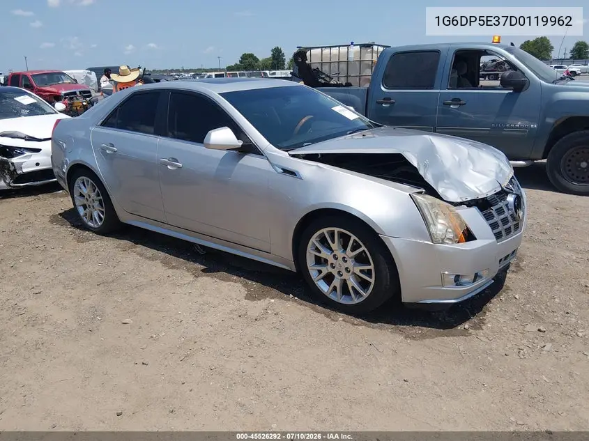 2013 Cadillac Cts Premium VIN: 1G6DP5E37D0119962 Lot: 45526292