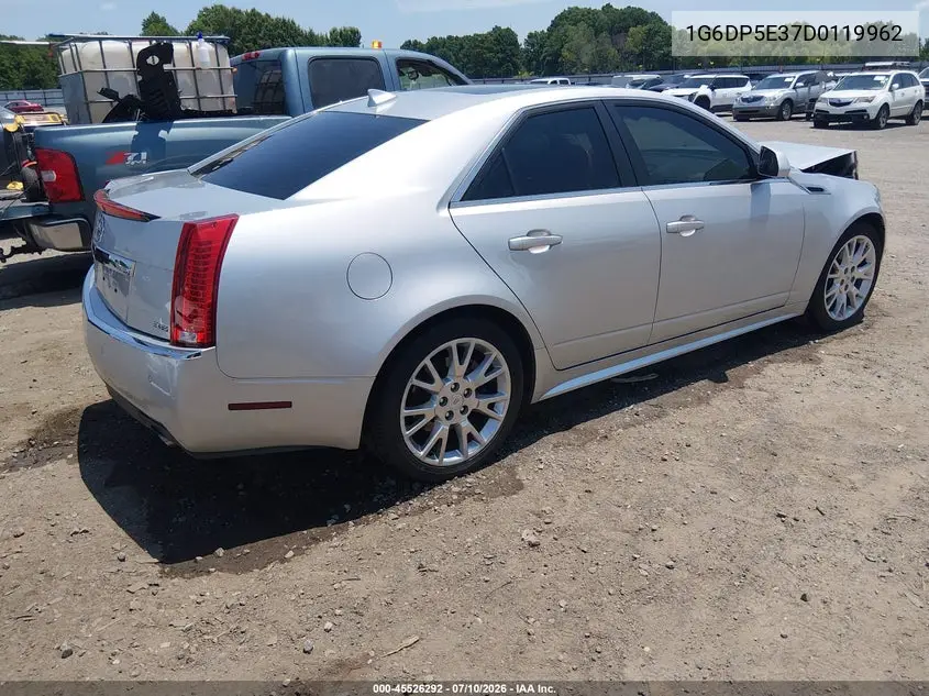 2013 Cadillac Cts Premium VIN: 1G6DP5E37D0119962 Lot: 45526292
