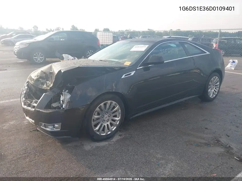 2013 Cadillac Cts Premium VIN: 1G6DS1E36D0109401 Lot: 45564514