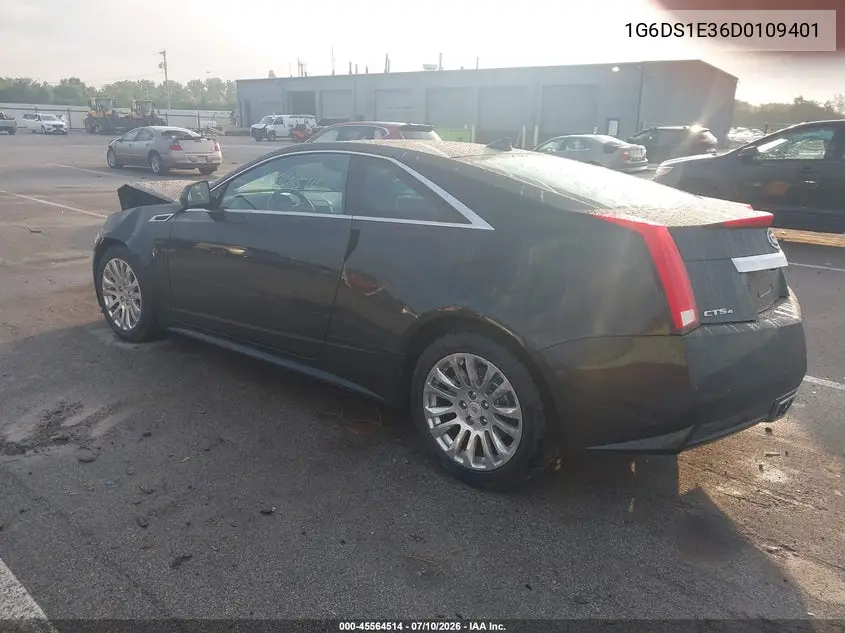 2013 Cadillac Cts Premium VIN: 1G6DS1E36D0109401 Lot: 45564514