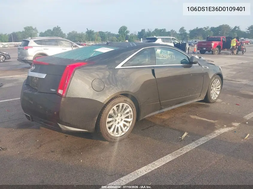 2013 Cadillac Cts Premium VIN: 1G6DS1E36D0109401 Lot: 45564514