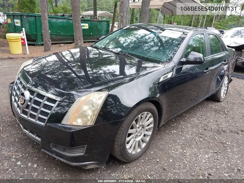 2013 Cadillac Cts Luxury VIN: 1G6DE5E54D0107131 Lot: 45590955