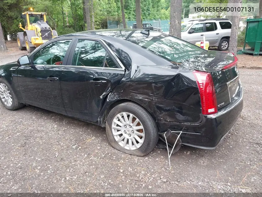 2013 Cadillac Cts Luxury VIN: 1G6DE5E54D0107131 Lot: 45590955