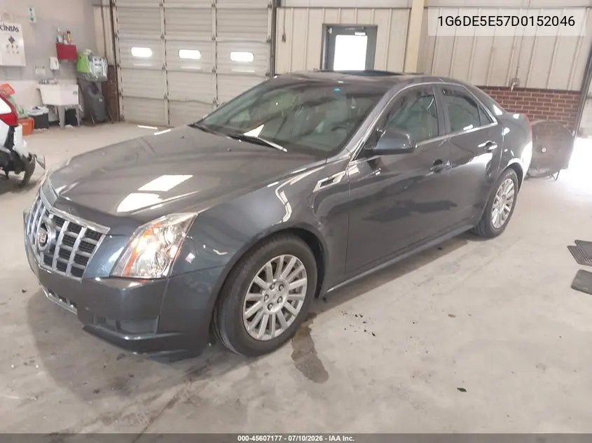 2013 Cadillac Cts Luxury VIN: 1G6DE5E57D0152046 Lot: 45607177