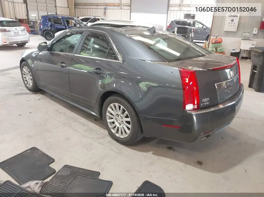 2013 Cadillac Cts Luxury VIN: 1G6DE5E57D0152046 Lot: 45607177