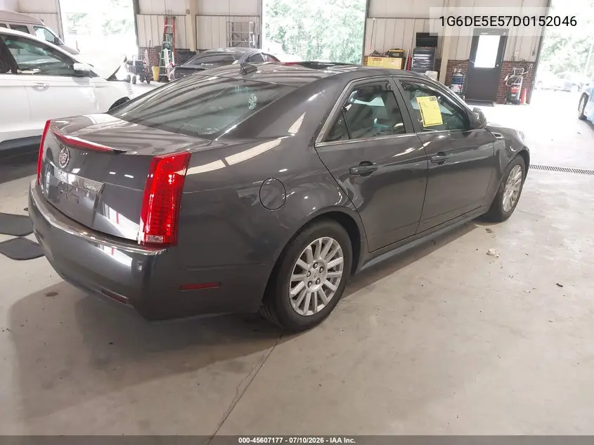 2013 Cadillac Cts Luxury VIN: 1G6DE5E57D0152046 Lot: 45607177