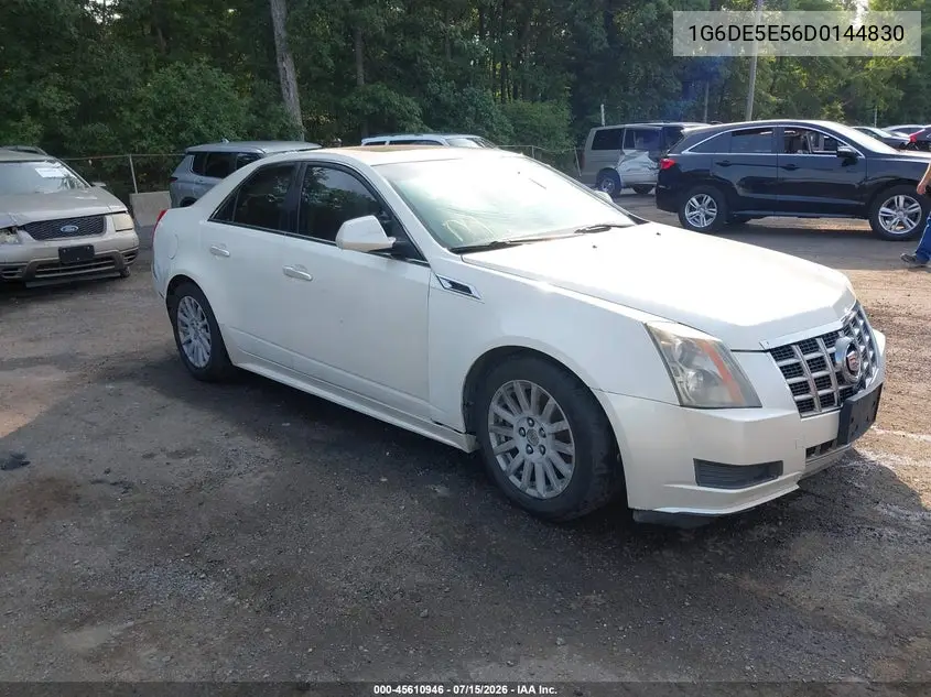 2013 Cadillac Cts Luxury VIN: 1G6DE5E56D0144830 Lot: 45610946