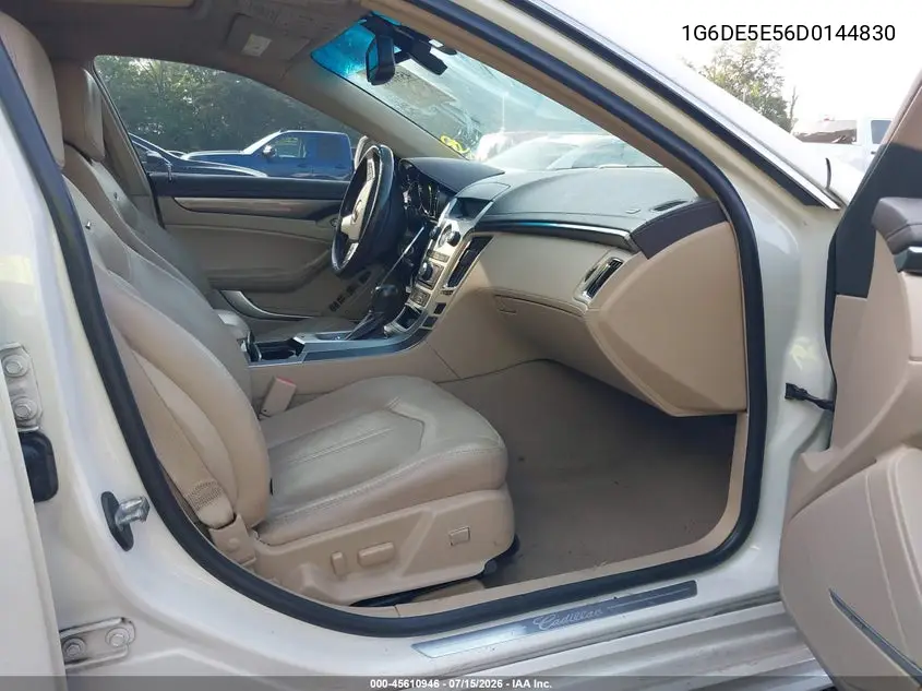 2013 Cadillac Cts Luxury VIN: 1G6DE5E56D0144830 Lot: 45610946
