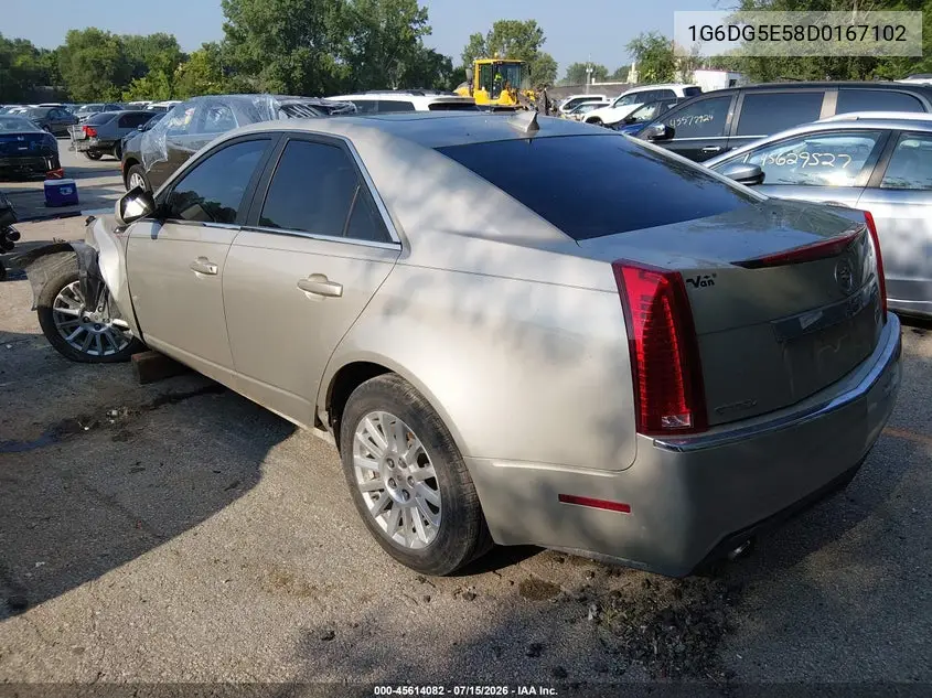 2013 Cadillac Cts Luxury VIN: 1G6DG5E58D0167102 Lot: 45614082
