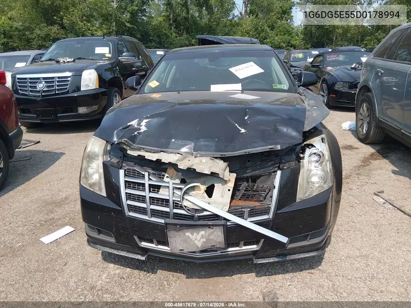 2013 Cadillac Cts Luxury VIN: 1G6DG5E55D0178994 Lot: 45617679