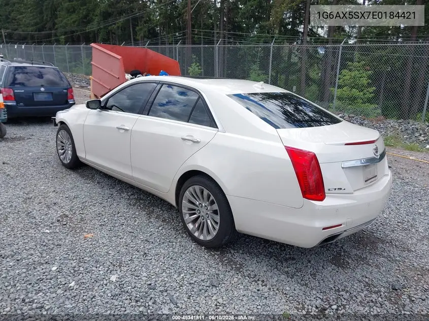 2014 Cadillac Cts Luxury VIN: 1G6AX5SX7E0184421 Lot: 45341811