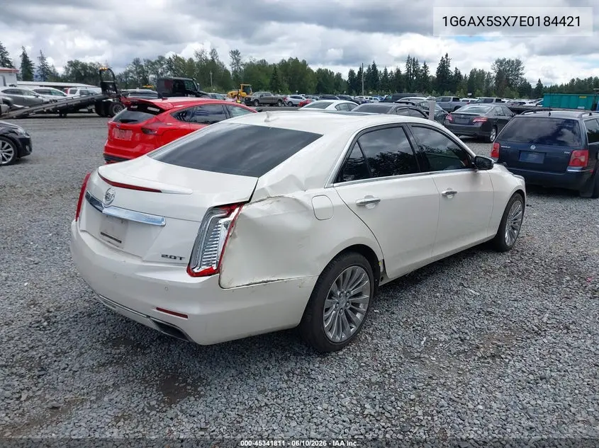 2014 Cadillac Cts Luxury VIN: 1G6AX5SX7E0184421 Lot: 45341811