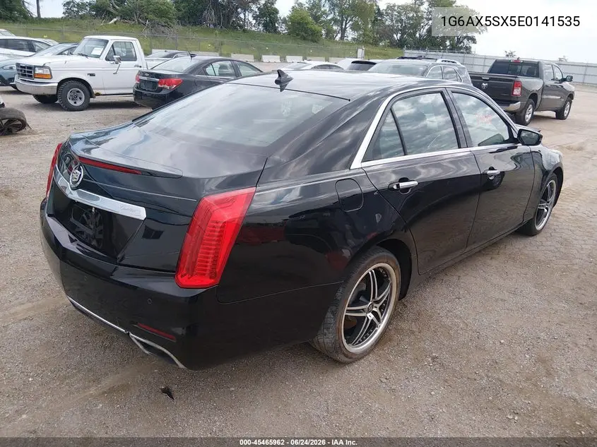 1G6AX5SX5E0141535 2014 Cadillac Cts Luxury