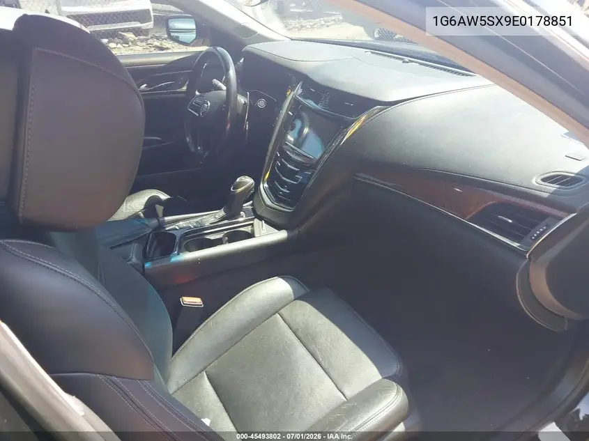 2014 Cadillac Cts Standard VIN: 1G6AW5SX9E0178851 Lot: 45493802
