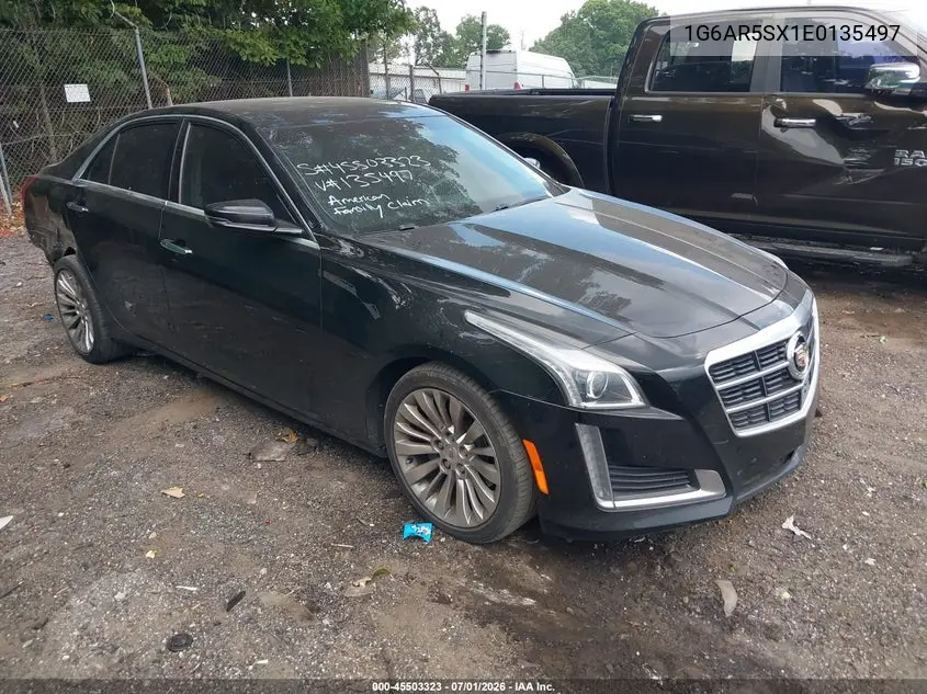2014 Cadillac Cts Luxury VIN: 1G6AR5SX1E0135497 Lot: 45503323