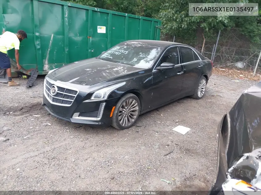 2014 Cadillac Cts Luxury VIN: 1G6AR5SX1E0135497 Lot: 45503323