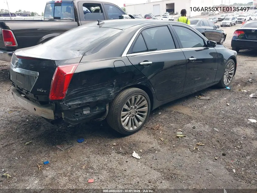 2014 Cadillac Cts Luxury VIN: 1G6AR5SX1E0135497 Lot: 45503323