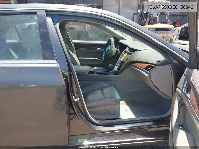 2014 Cadillac Cts Standard VIN: 1G6AP5SX0E0158842 Lot: 45515275