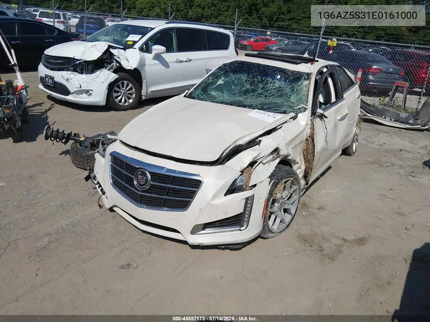 2014 Cadillac Cts Premium VIN: 1G6AZ5S31E0161000 Lot: 45557173