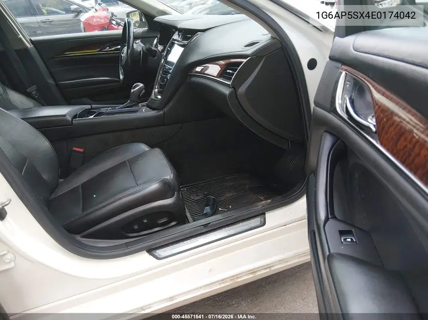 2014 Cadillac Cts Standard VIN: 1G6AP5SX4E0174042 Lot: 45571541