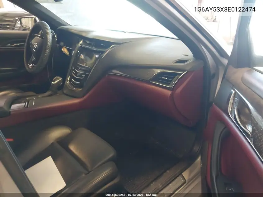 2014 Cadillac Cts Performance VIN: 1G6AY5SX8E0122474 Lot: 45602243